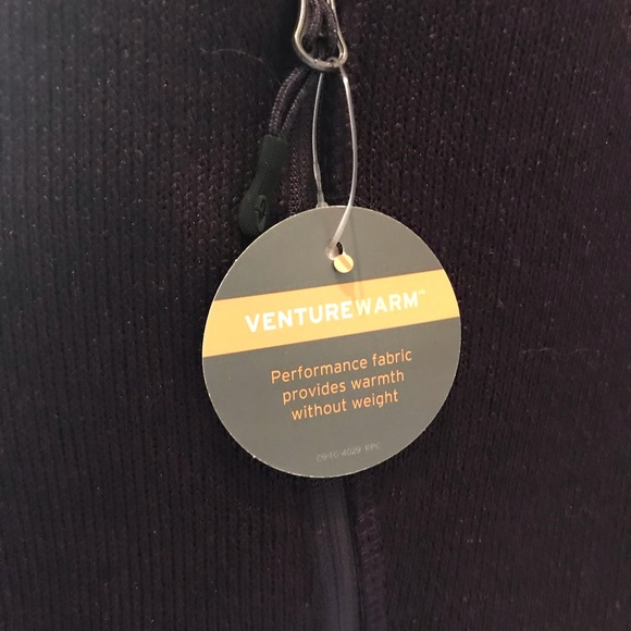 NWT Champion ZIP Knit Jacket in Eggplant Sz L - Picture 4 of 6